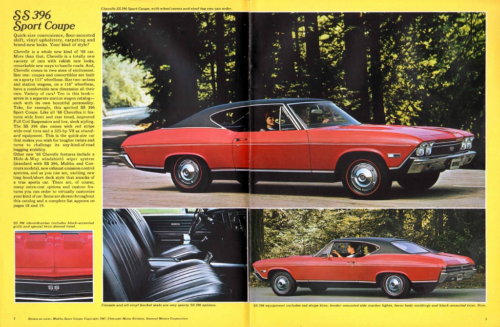 1968 Chevrolet Chevelle Brochure (Rev)